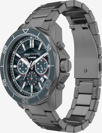 ARMANI EXCHANGE Analoguhr in Silber: Vorderseite