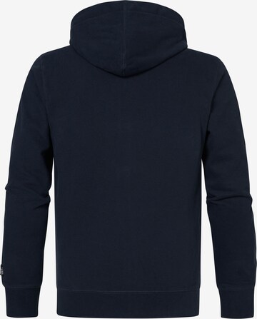 Petrol Industries Zip-Up Hoodie 'Antigo' in Blue