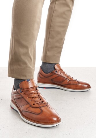 LLOYD Schnürschuh 'Mats' in Braun: Vorderseite