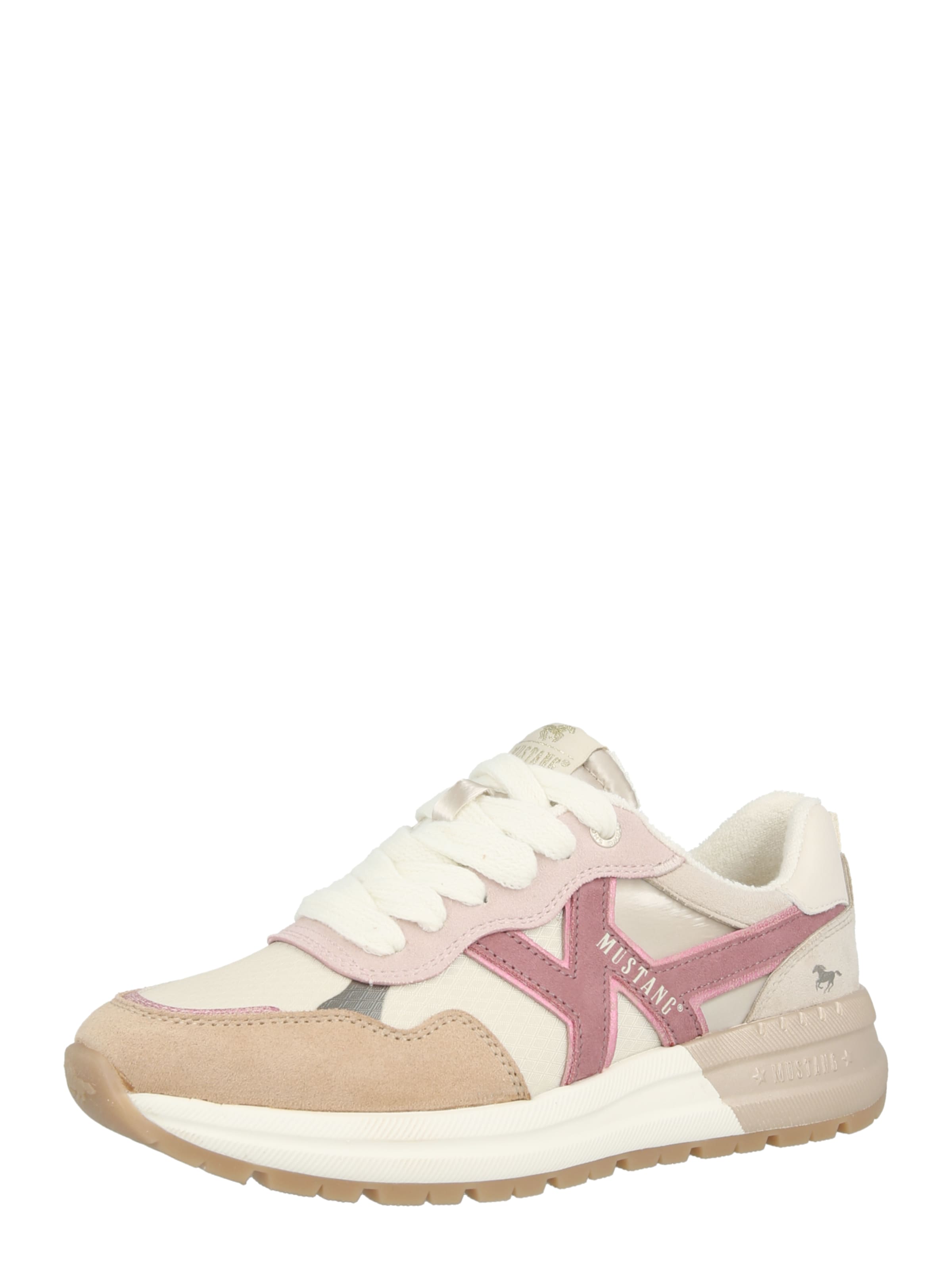 MUSTANG Sneaker in Beige: Vorderseite