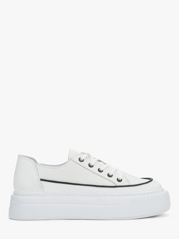 Estro Sneakers laag '09-3848' in Wit: voorkant