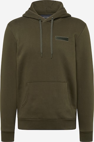 PEAK PERFORMANCE Athletic Sweatshirt in Green: front