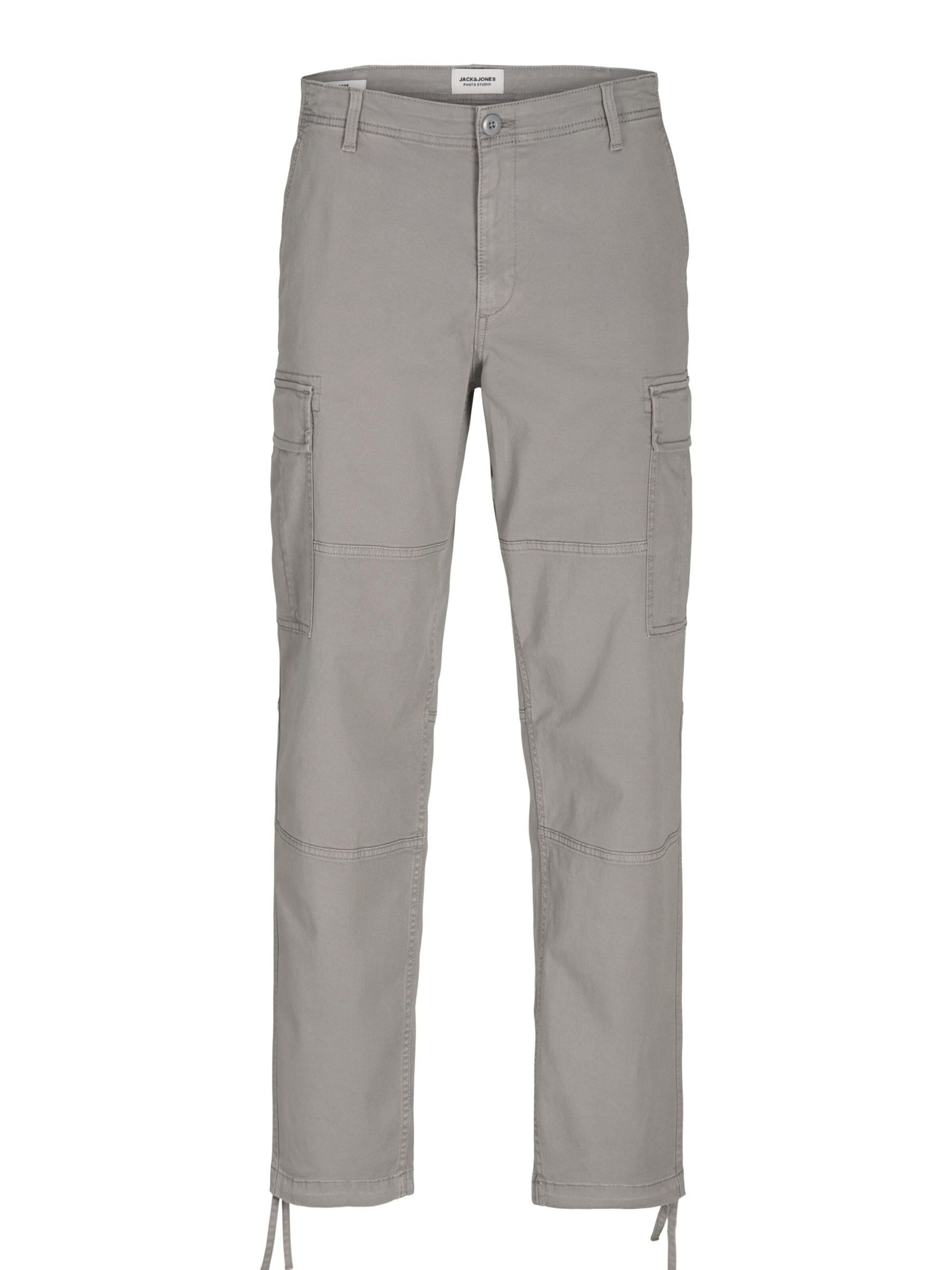 JACK & JONES - Pantalón cargo 'JPSTKarl Harlow' en gris: frente