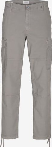 JACK & JONES Cargo trousers 'JPSTKarl Harlow' in Grey: front
