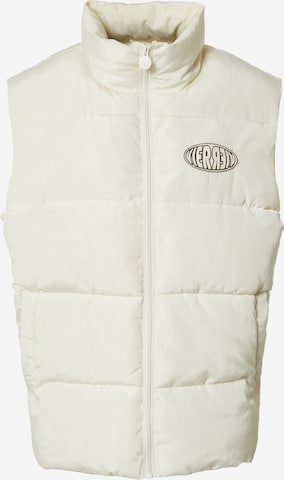 VIERVIER Bodywarmer 'Yaren' in Wit: voorkant