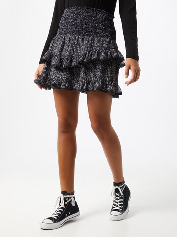 Neo Noir Skirt in Blue: front