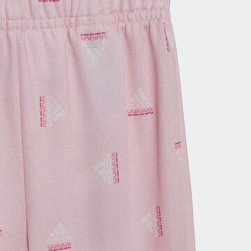 Survêtement 'Brandlove Shiny Polyester' ADIDAS SPORTSWEAR en rose