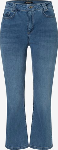 MORE & MORE Flared Jeans in Blue: front