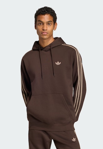 ADIDAS ORIGINALS Sweatshirt in Bruin: voorkant