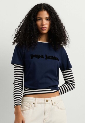 Maglietta 'Benilda' di Pepe Jeans in blu: frontale