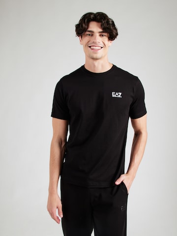 EA7 Emporio Armani - Camiseta en negro