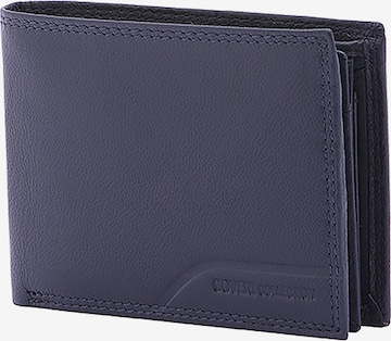 Enrico Coveri Wallet in Blue: front