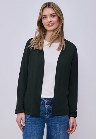 STREET ONE Strickjacke in Grün: Vorderseite