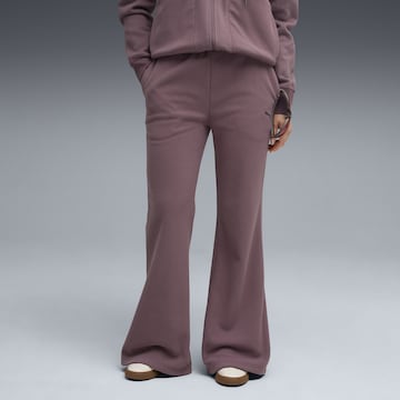 PUMA Flared Sportbroek 'Her' in Lila: voorkant