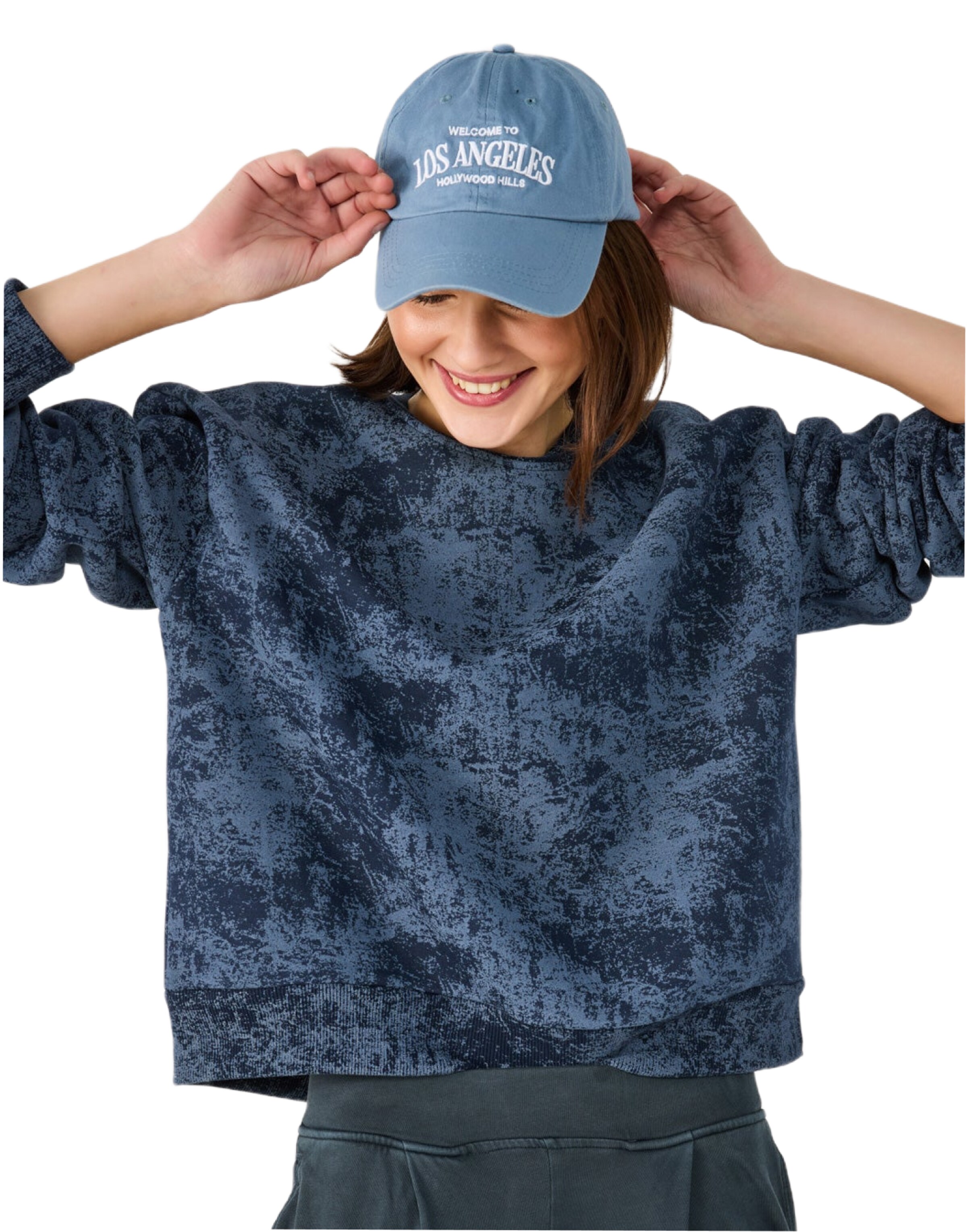 No Matter What Sweatshirt in Blue