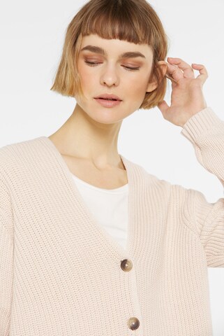 SENSES.THE LABEL Knit Cardigan in Beige
