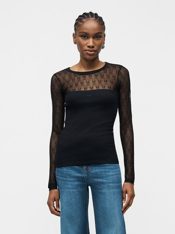 PINKO Shirt 'VIOLINISTA' in Black: front