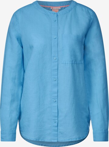 STREET ONE Blouse in Blauw: voorkant