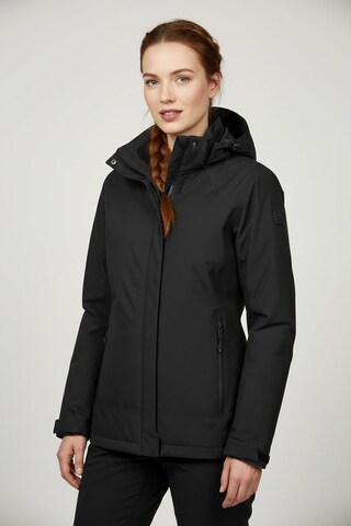 KILLTEC Outdoorjacke in Schwarz