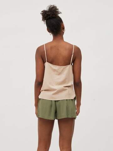 Top 'Prisilla' di Vila Tall in beige
