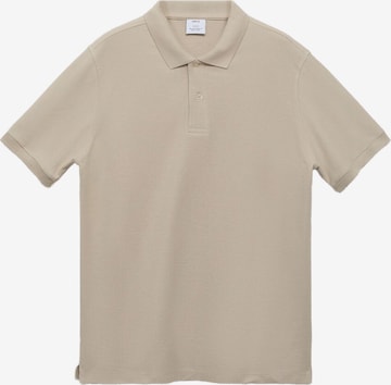 MANGO MAN Shirt 'REA' in Beige: voorkant