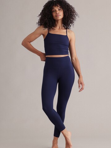 Skinny Leggings 'Cropped' di Hey Honey in blu: frontale