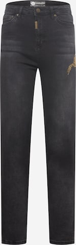 Gianni Kavanagh Slim fit Jeans in Black: front