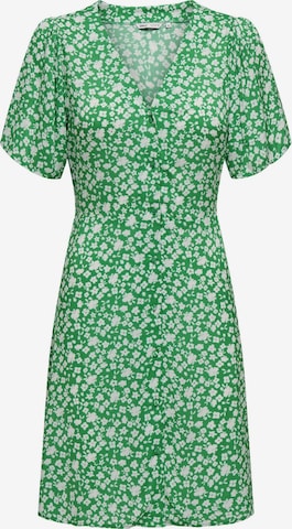 Abito camicia 'Evida' di ONLY in verde: frontale