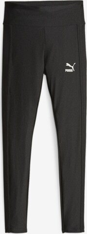 Coupe slim Pantalon de sport PUMA en noir : devant