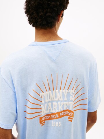 Tommy Jeans Koszulka 'NOVELTY' w kolorze niebieski