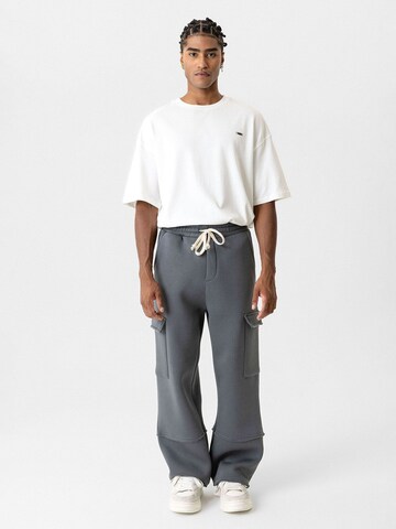 Wide leg Pantaloni cargo 'Ruan' di Dandalo in grigio