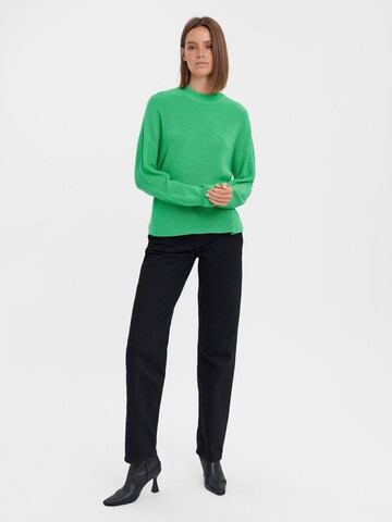 VERO MODA Sweater 'LEXSUN' in Green