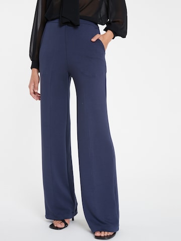 Ana Alcazar Regular Broek 'Sefasi' in Blauw: voorkant