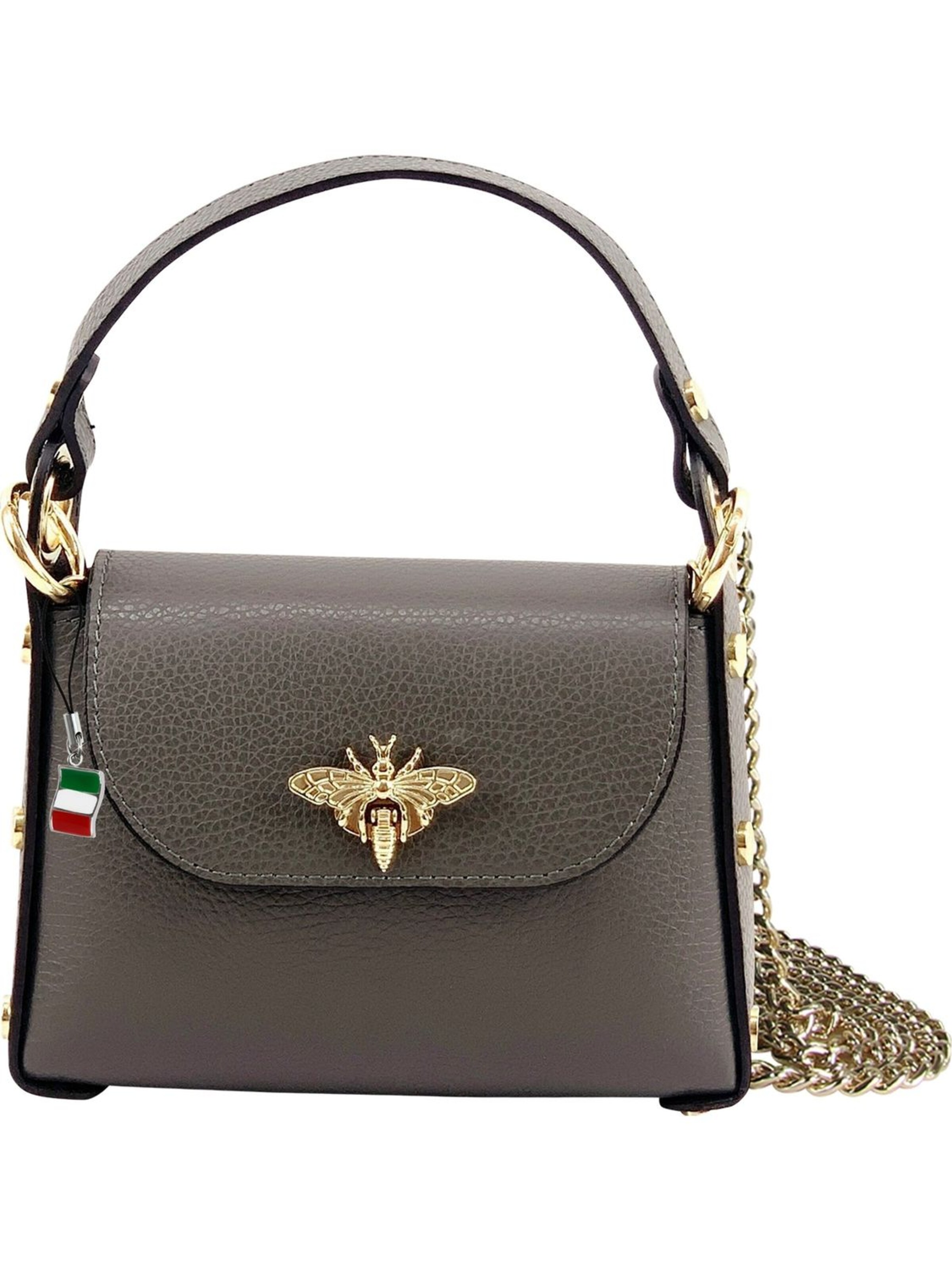 Florence Crossbody Bag in Grey: front