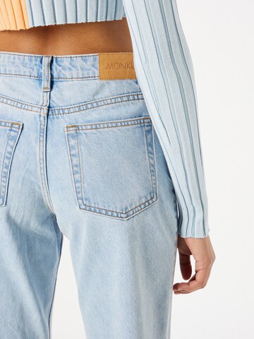 Monki regular Jeans i blå