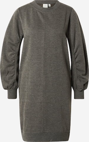 ICHI Dress in Grey: front