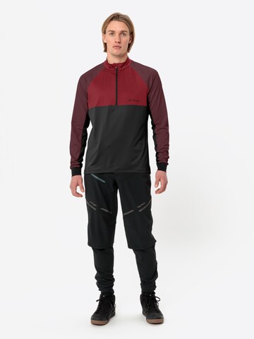 VAUDE Functioneel shirt 'Qimsa' in Zwart