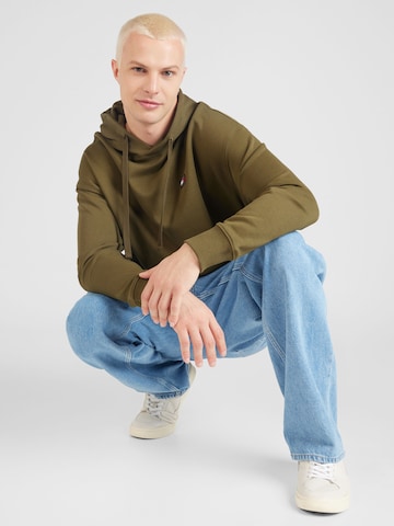 Tommy Jeans Mikina – zelená