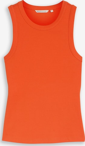TOM TAILOR DENIM Top in Orange: front