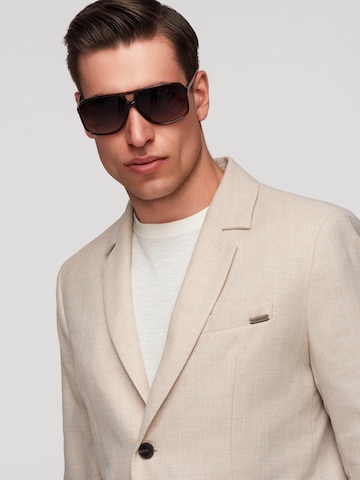 Ombre Regular fit Business-colbert in Beige
