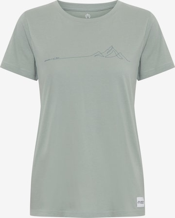 Maglietta 'Carla' di North Bend in verde: frontale