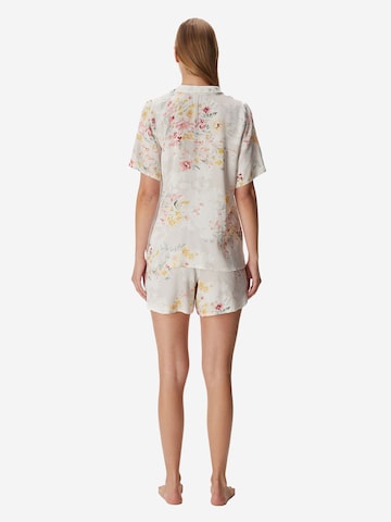 Goldenbay - Pijama de pantalón corto 'Blossom' en gris