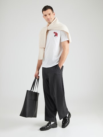 T-Shirt 'Dikerd' HUGO en beige