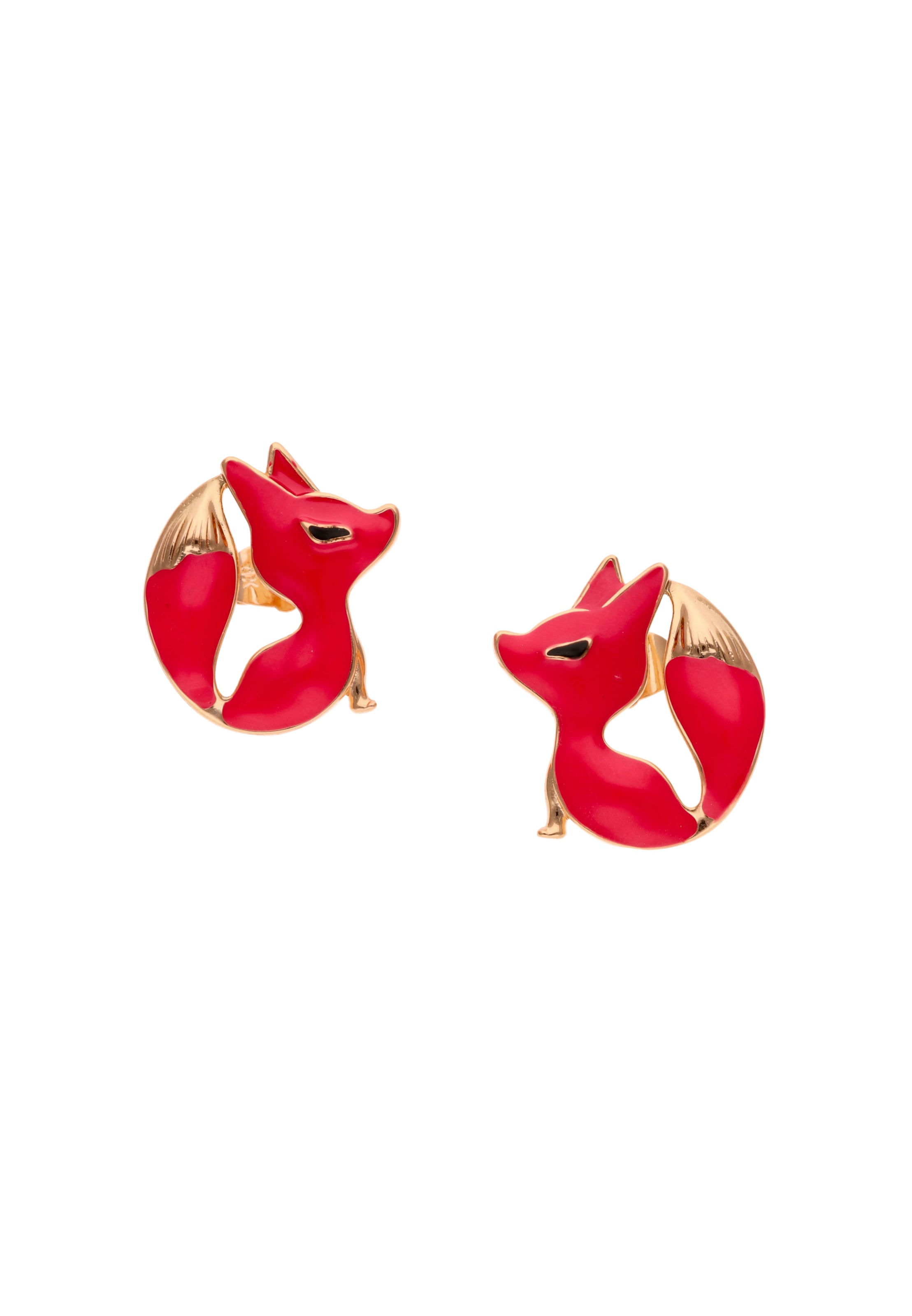MYMO Earrings in Pink: front