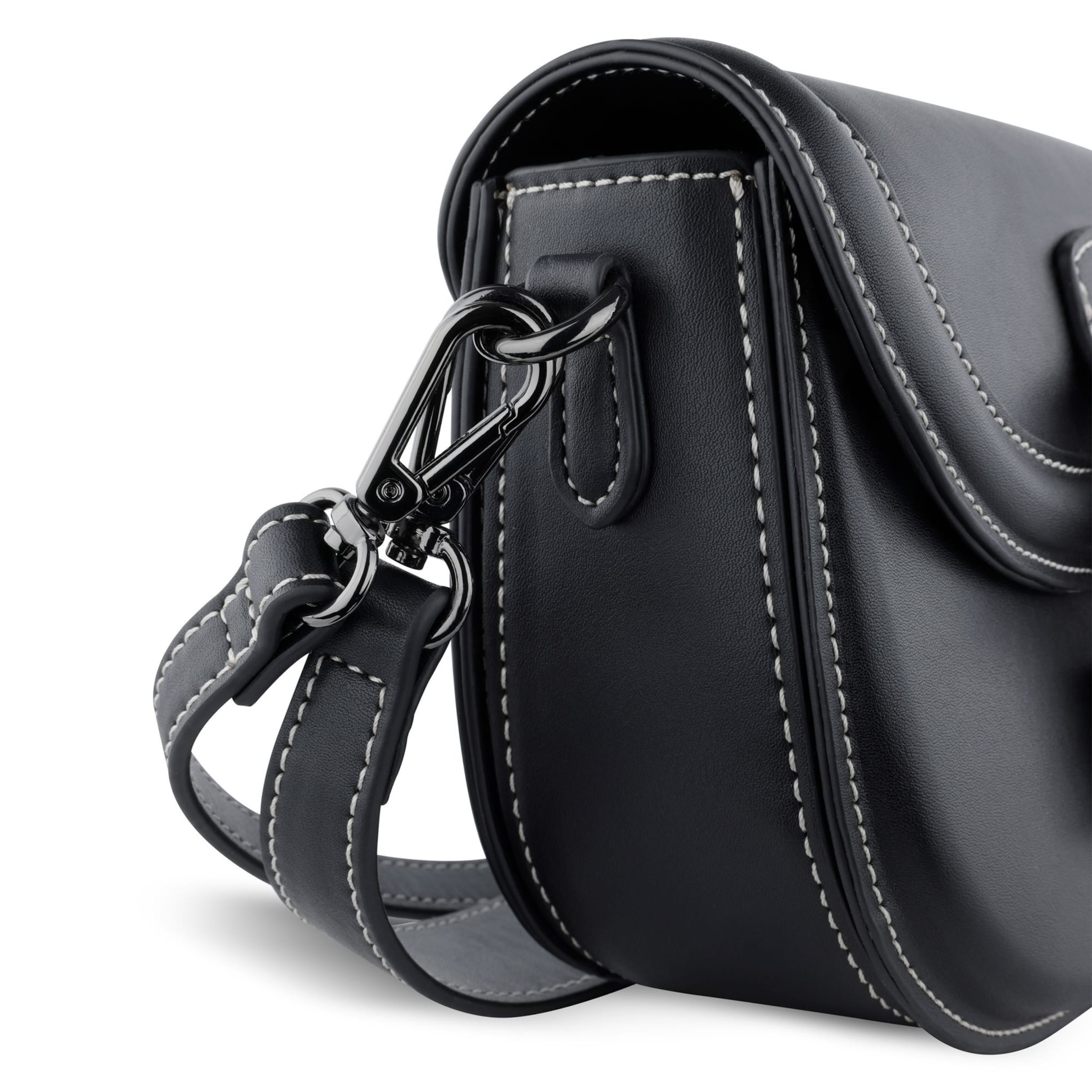 bugatti Schoudertas 'Zita' in Zwart