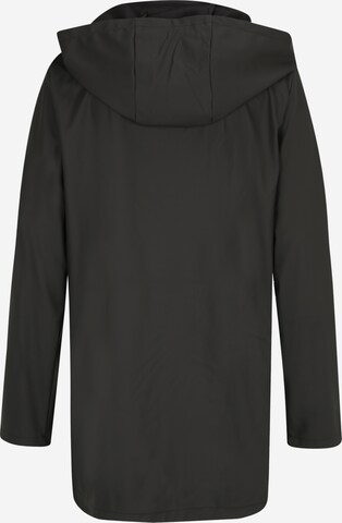 JDY Tall Between-Seasons Coat 'ELISA' in Black