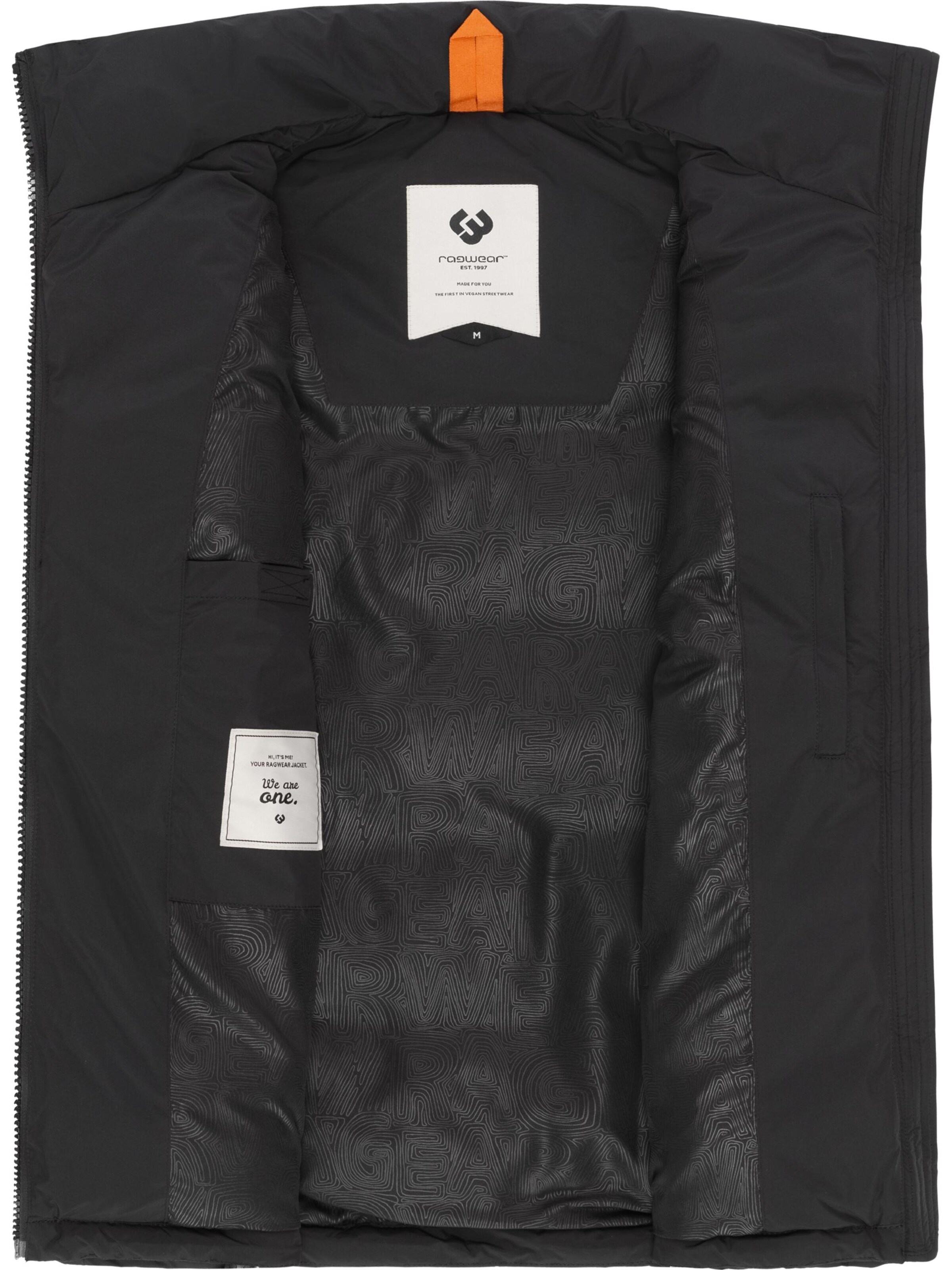 Ragwear Mellény 'Savan' - fekete