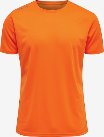 T-Shirt Newline en orange : devant