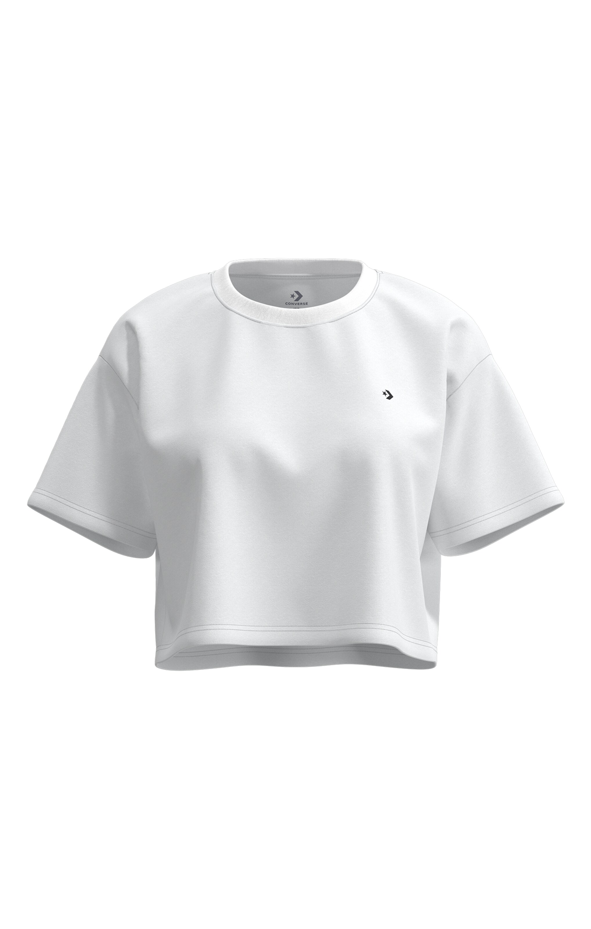 CONVERSE Shirt in XS in White, Item view