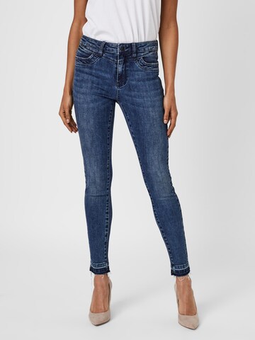 VERO MODA Skinny Jeans 'Hanna' in Blauw: voorkant